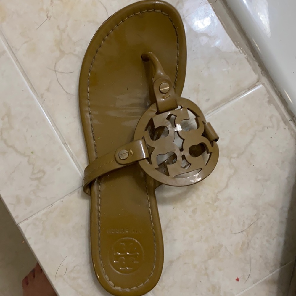 Left Tory Burch sandal size 8